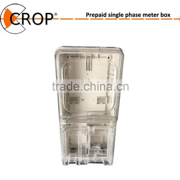 Outdoor Transparent Plastic Electrical Meter Box photo-2