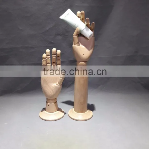 39cm Height Manikin Flexible Wooden Mannequin Hand 45cm Wooden Hand photo-5
