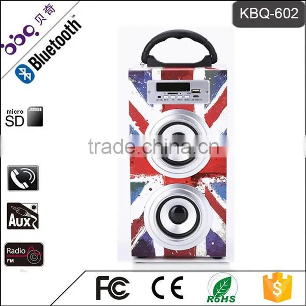 BBQ KBQ-602 10W Battery 1200mAh for Bluetooth MP3 Player With Speaker