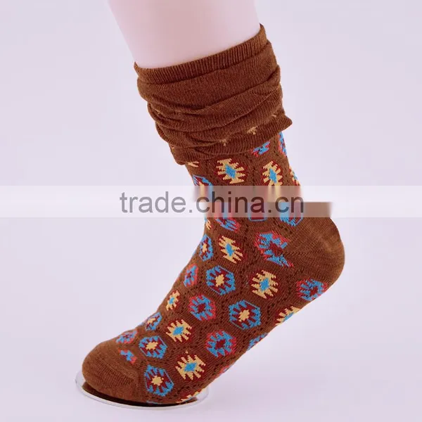 168N Lady Fashion Cotton Socks With 3 Layers of Ruffle Cuff Woman Sock Bulk Wholesale Socks