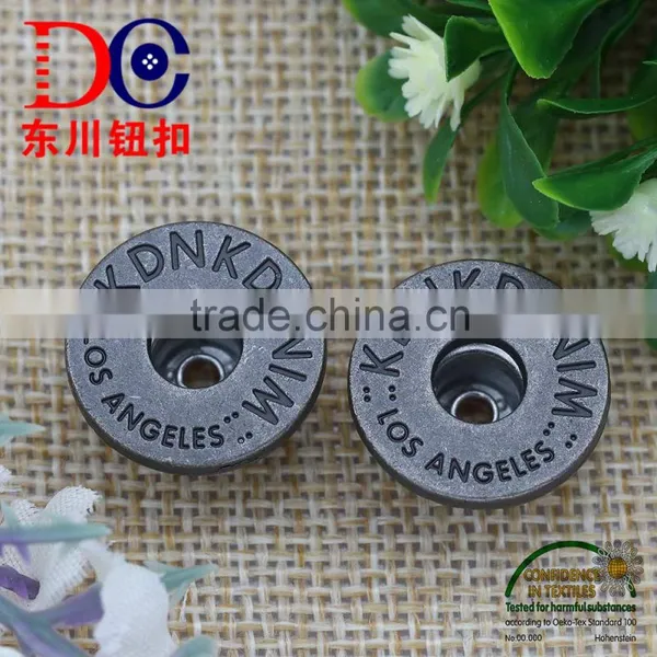 19mm Silver Jeans Button Metal Tack Button For Women's Clothing photo-4