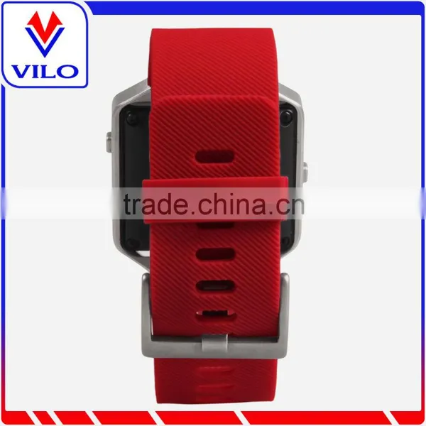 Silicone Rubber Sport Watch Band Strap Replace Watchband For Fitbit Blaze Watch photo-3