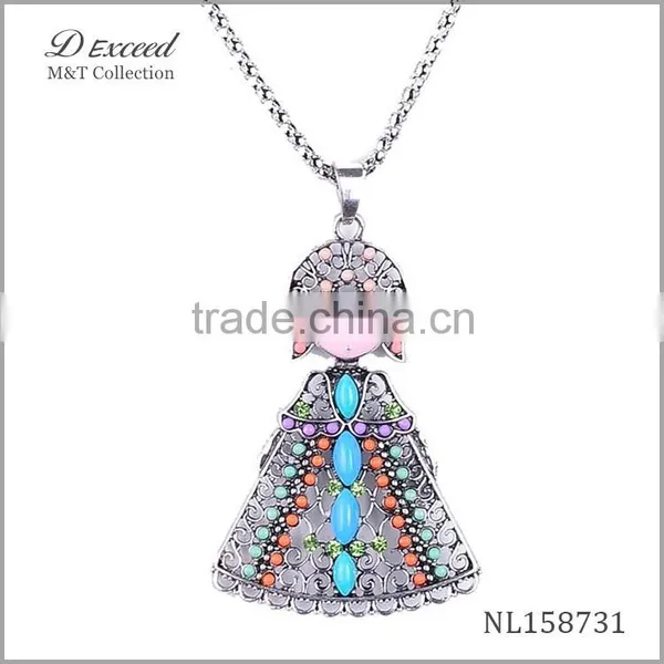 Fashion Jewelry Doll Pendant for Girls Factory Direct Sale photo-3