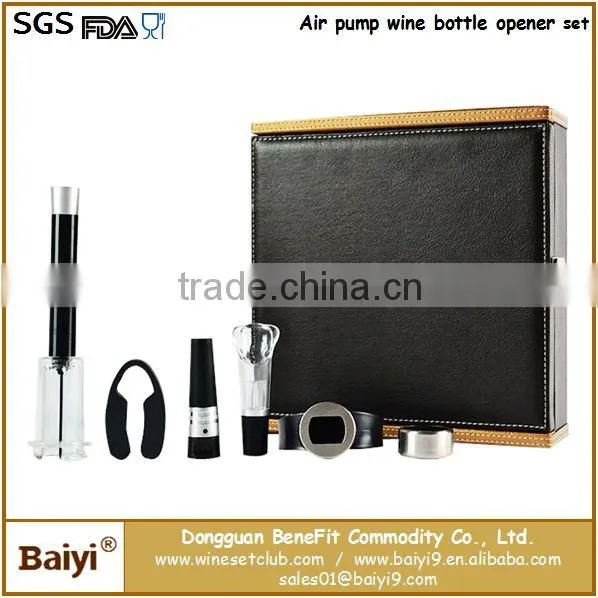 Luxury Wine Air Pump Opener Set photo-2