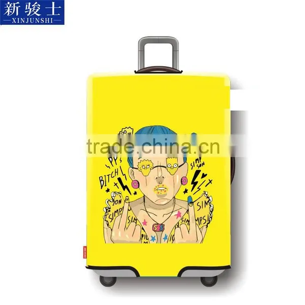 Stronger Elastic Neoprene Suitcase Pattern Luggage Protection Cover photo-5