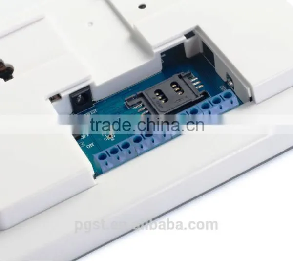 GSM Home Alarm System With Touch LCD Screen SMS SOS Alert Buglar Alarm System photo-4