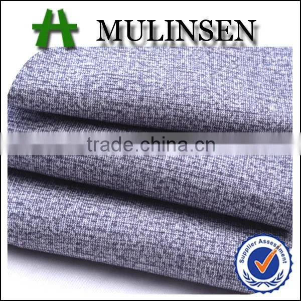 Shaoxing Knit Paper Print Spandex Polyester Rayon tr Ponte de Roma Fabric photo-5