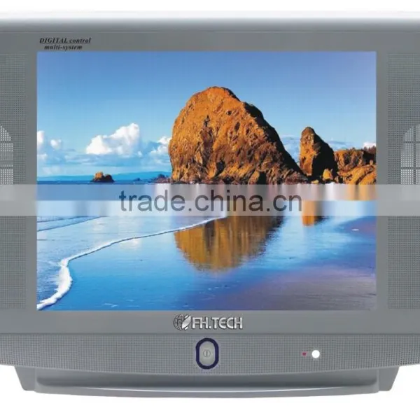 14inch 21 Inch Pure Flat Normal Flat Color Crt tv for Sale photo-2