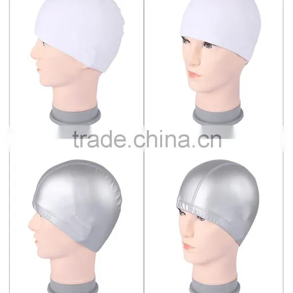 Lycra Waterproof Bathing Fashion Swimming Caps photo-5
