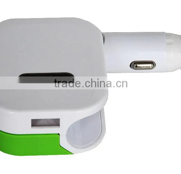 2016 New Style Dual Usb Car Charger and Wall Charger photo-3