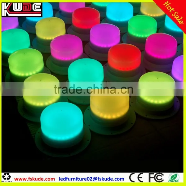 Rechargeable RGB Glowing LED Light Base for LED Furniture Lighting photo-3