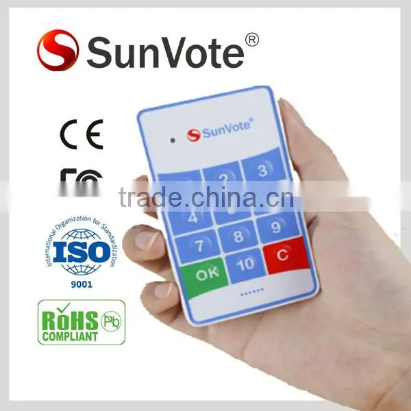 Optimum Quality Voting Pad Systems,keypad Voting System
