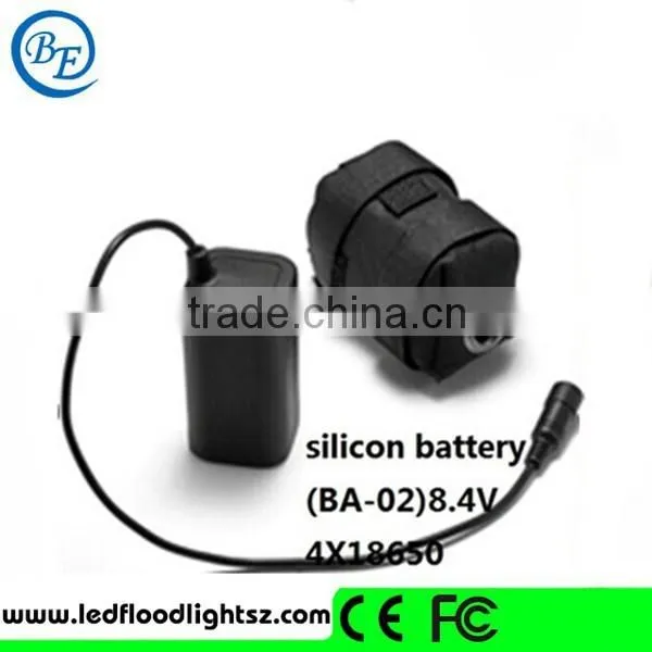Bike Light Power Charger 8800mAh 8.4v Silicon Powered Battery Pack
