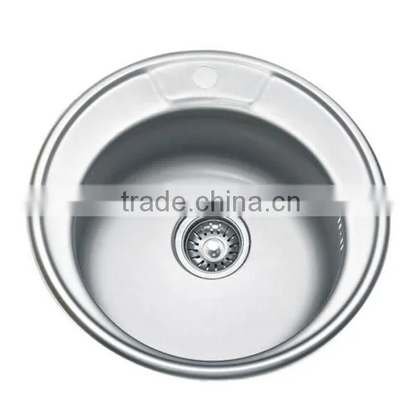Commercial Kitchen Sink, Stainless Steel Single Bowl Sink