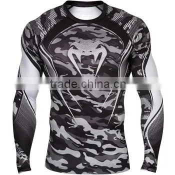 Long Sleeve Rash Guard , Mma Custom Logo Rash Guard , Blank Mma Rash Guard , Sublimation Mma Rash Guards