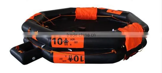 10 Persons Throw-overboard Inflatable Liferaft photo-2
