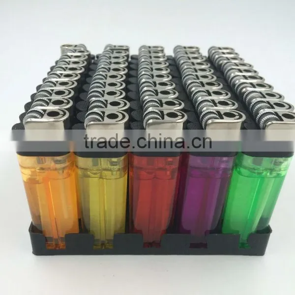The Most Hotselling Plastic Transparent Disposable Flint Gas Lighter photo-5
