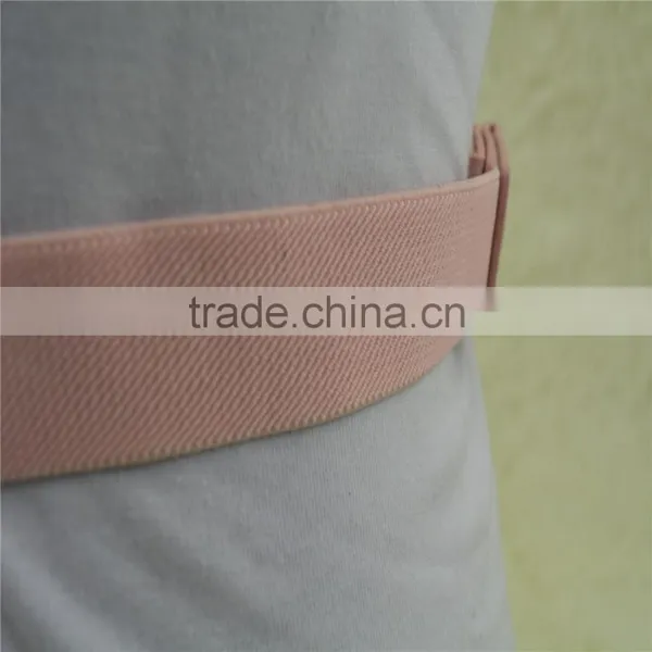 Elastic Rhinestone PU Leather Garment Dress Belt for Women photo-4