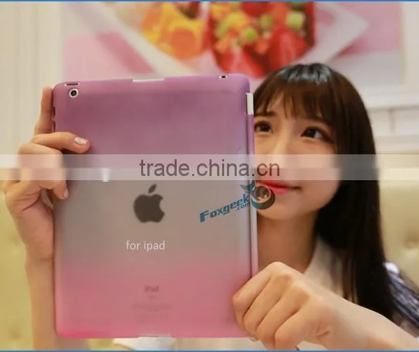 2015 Mew Design Smart Cover + Back Case for Ipad 2 3 4 With Magnetic Smart Cover Wake / Sleep FUNCTION photo-5