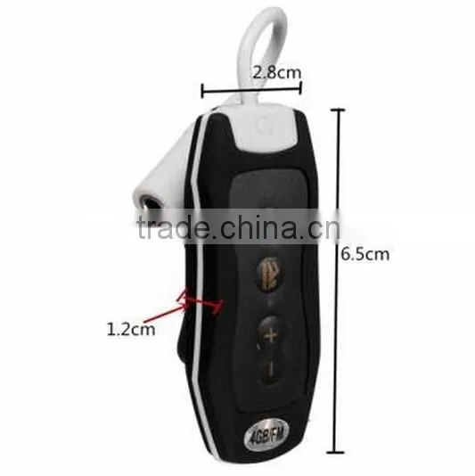 4GB Waterproof MP3 Music Player FM Radio / Clip MP3 Music Player / Swimming Diving MP3 photo-3