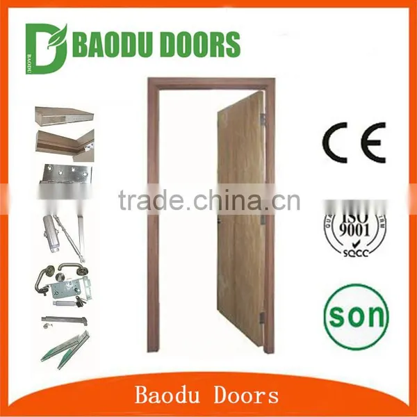 Commercial Exterior Steel Door Material and Special Doors Type Fire Rated Steel Door photo-6