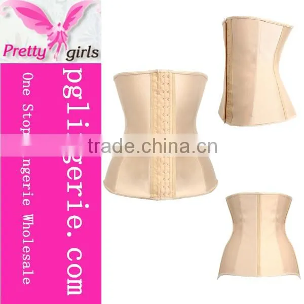 Classic Latex Waist Cincher and Leopard Print Latex Waist Trainer Corset photo-5