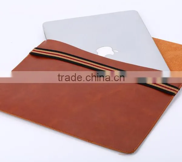 High Quality Laptop Bag for Macbook Leather Case for Macbook Air Pro 13 Inch photo-5