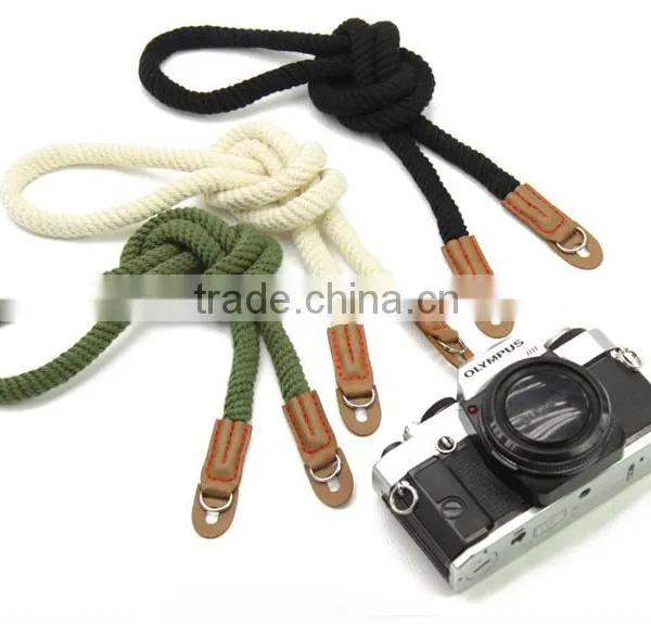 Cotton 10mm Rope Camera Strap photo-2
