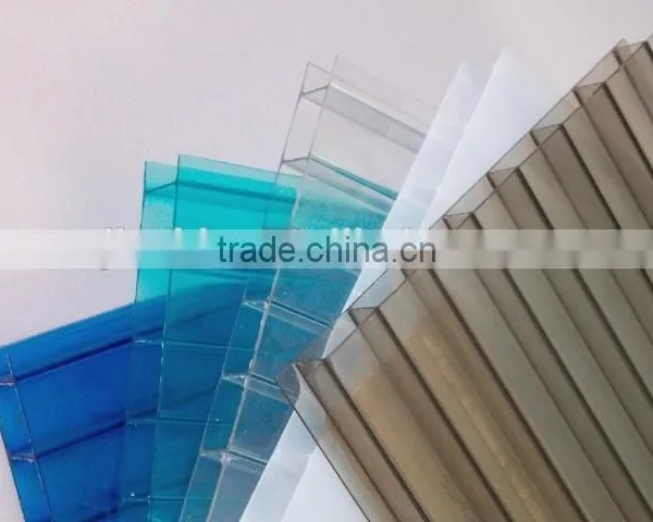 Twin-wall Transparent Polycarbonate Hollow Panel photo-3