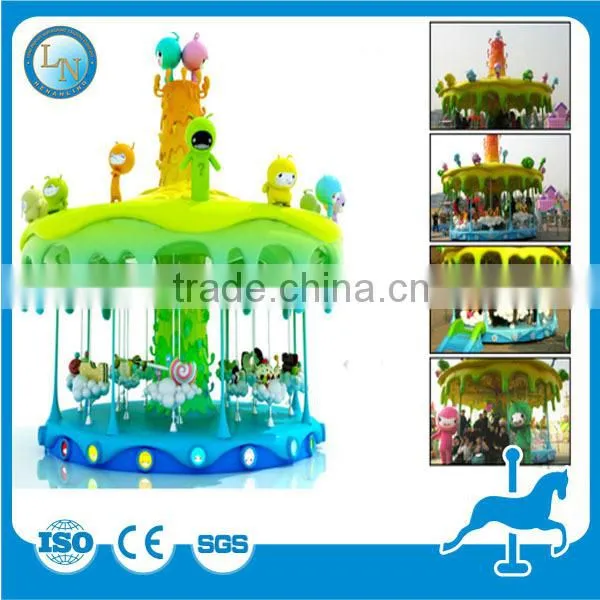 Indoor Carousel Ride!!! Attractive Amusement Theme Park Kids Carousel Ride Honey Tree for Sale photo-4