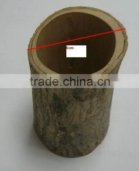 Wooden pen holder