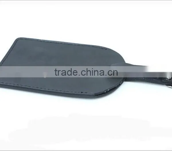 Hot Export High Quality Leather Material id Card Luggage Tag photo-2