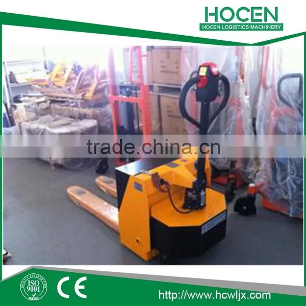 For Storage Portable Semi Powered Pallet Truck Price photo-3