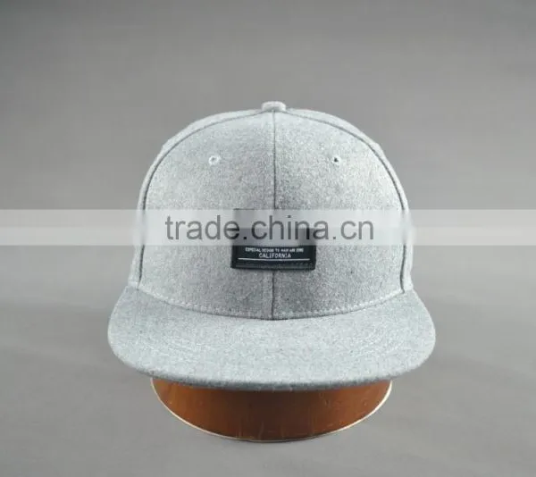 Custom Cheap Flat Brim Fitted Caps photo-2