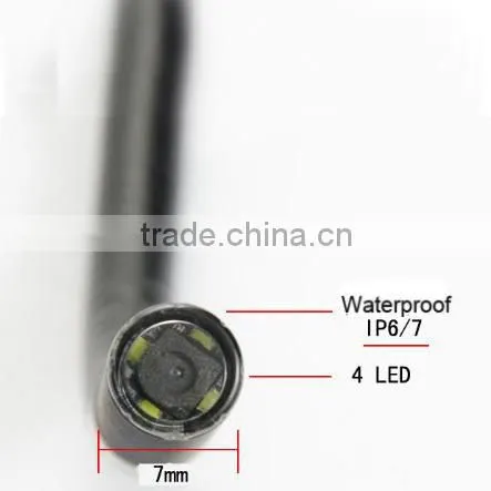 Protable Dia 7mm Waterproof Handle Usb Inspection Borescope Infrared Camera photo-2