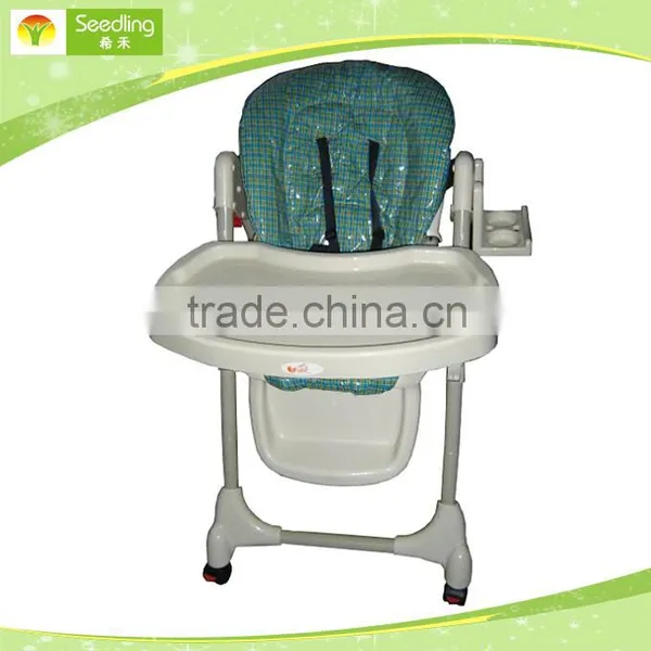 Moving High Quality Plastic Chair, Camping Free Baby High Chair for Baby