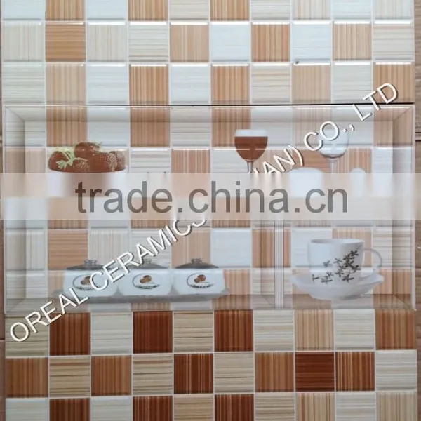 Cheap Popular Inkjet Glazed Ceramic Wall Tiles 300x600mm photo-4