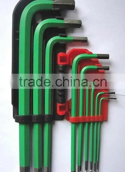 Hot Sales and Low Price and High Quality BHA9002 9PCS Ball Head Hex Key Wrench/ Hand Tool