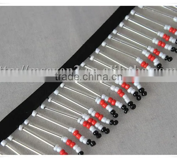 Handmade Delicate New Design Dance Costume Fringe Trimming Decorative Embellishment photo-6