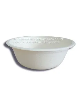 JUST Biodegradable Disposable Paper Pulp Bowls 500ml