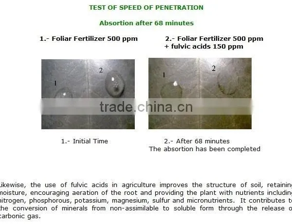 Totally Soluble Mineral Fulvic Acid For Foliar Fertilizer photo-6