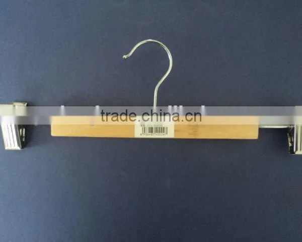 Chinese Thick Bamboo and Wooden Hanger for Wet Clothes