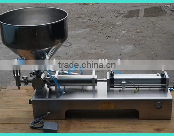Horizontal Semi Automatic Bottle Filling Machine for Cream/paste 500-500ml photo-4