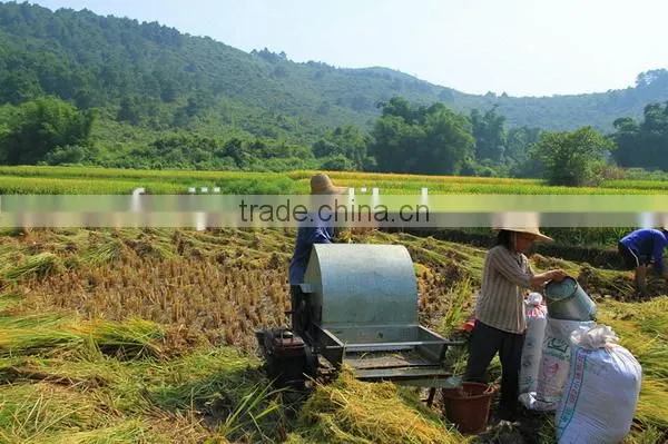 Mini Gasoline/Diesel Power Wheat and Paddy Rice Thresher photo-6