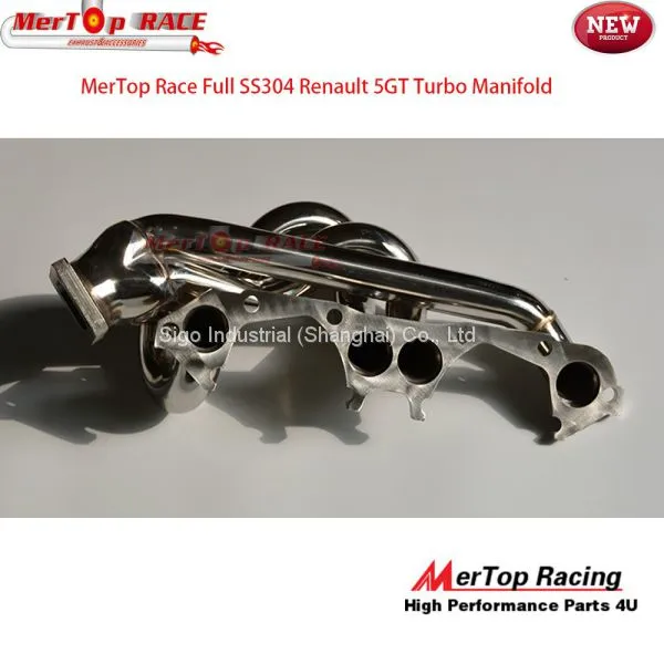 Mertop RENAULT 5 GT 5GT TURBO STAINLESS STEEL EXHAUST MANIFOLD photo-3