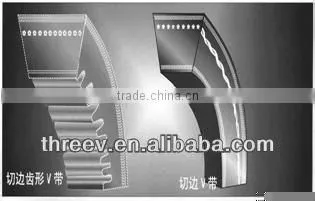 Wedge Raw Edge Cogged V-belts photo-4
