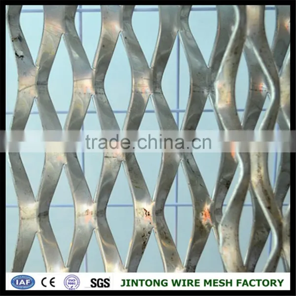 Building Facade Aluminum Streched Expanded Metal Mesh Sheet Fence photo-4