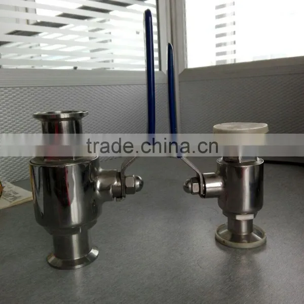 Hot Sale 3 Inch Stainless Steel 304 Food Grade Sanitary Ball Valve photo-2