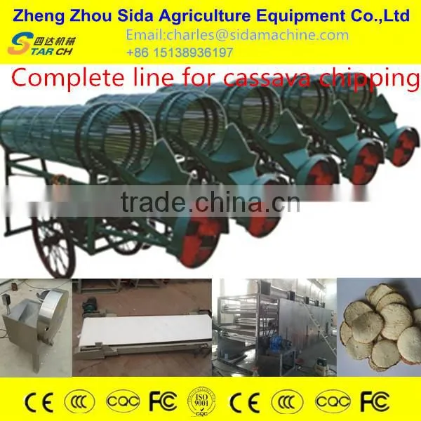 Exporting Africa Cassava Processing Machine of Electric Rotary Cassava Slicing Machine photo-3