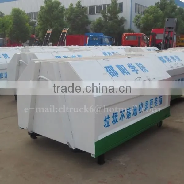 4*2 CHANGAN 3m3 Hook Lift Trash Truck for Sale photo-4